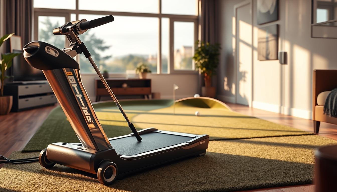 Golf-Heimtrainer Indoor-Training
