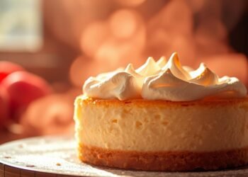 Käsekuchen mit Baiser