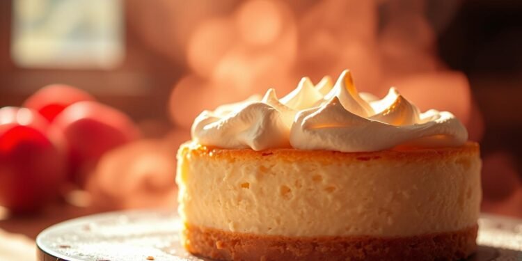 Käsekuchen mit Baiser