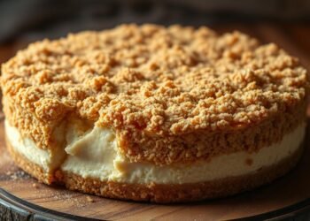 Käsekuchen mit Streusel