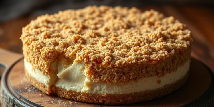 Käsekuchen mit Streusel