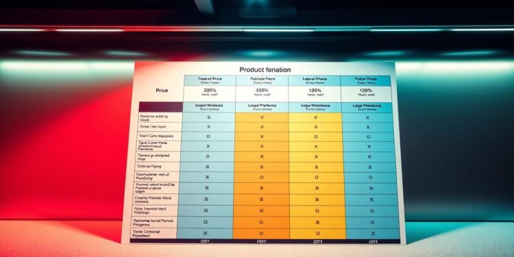 Kaufkriterien für Produktvergleich