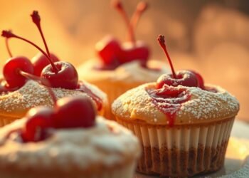 Leckere Käsekuchen Muffins ohne Boden