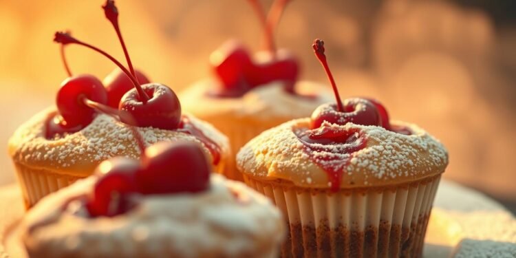 Leckere Käsekuchen Muffins ohne Boden