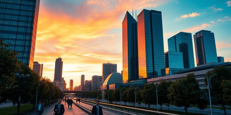 Lifestyle Karriere Frankfurt Skyline