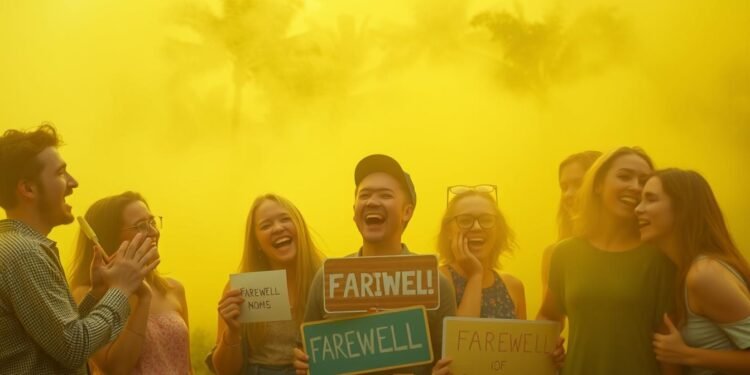 Lustige Abschiedsgrüße 2025