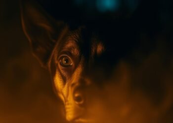 Nachtsicht bei Hunden