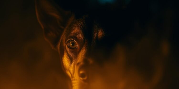 Nachtsicht bei Hunden