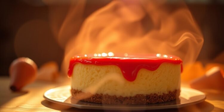 Omas Käsekuchen ohne Boden