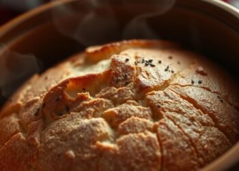 Saftiges Brot im Römertopf