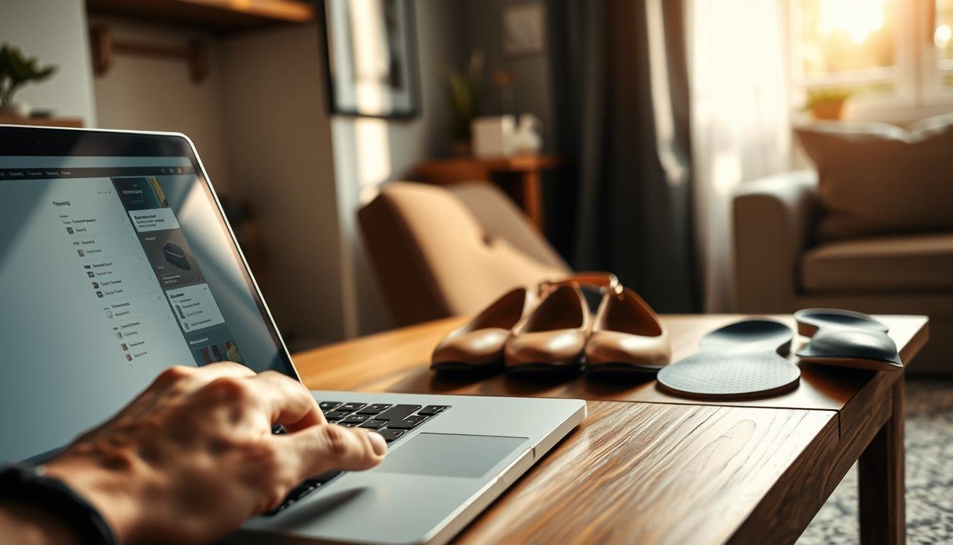 Schuheinlagen online bestellen von zu Hause aus