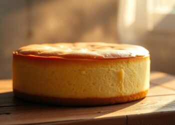 Traditioneller Käsekuchen