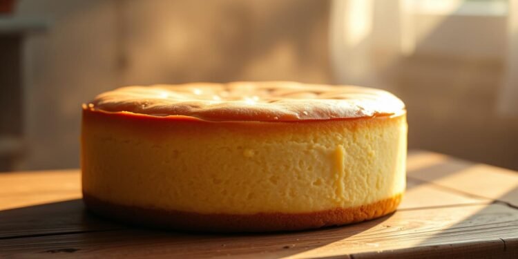 Traditioneller Käsekuchen