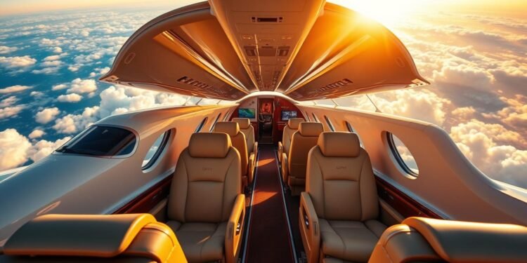 exklusiver Privatjet Service Premium Luftfahrt
