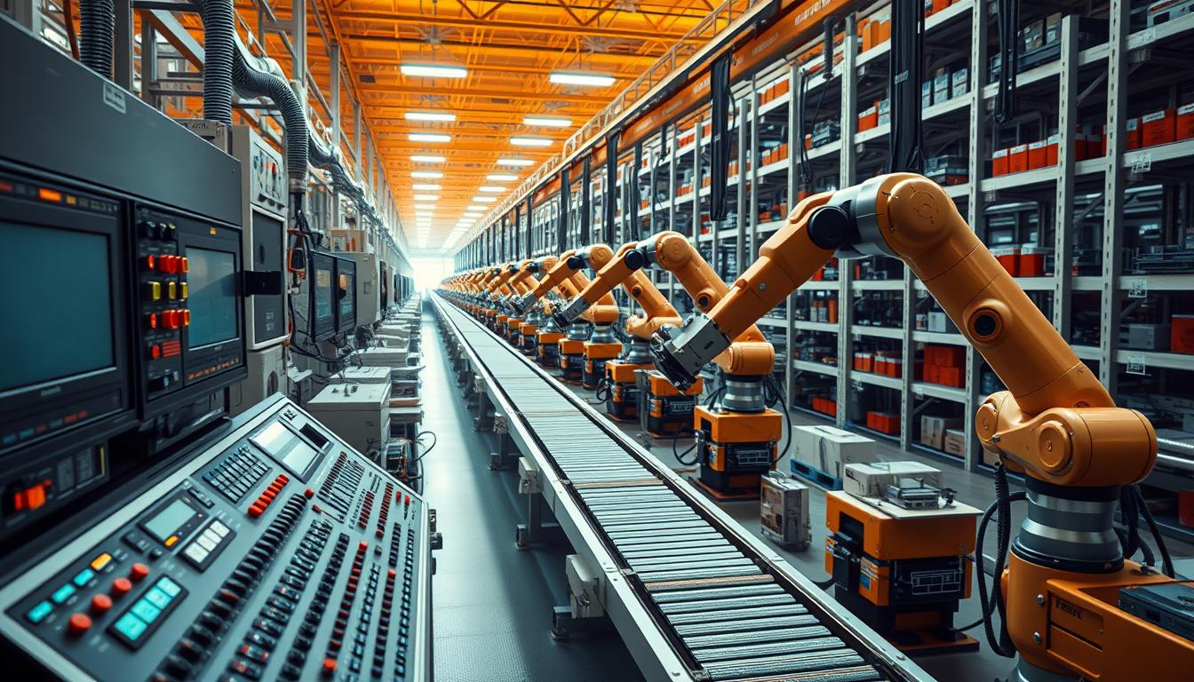 Automatisierung Zukunft Technologie in der modernen Produktion