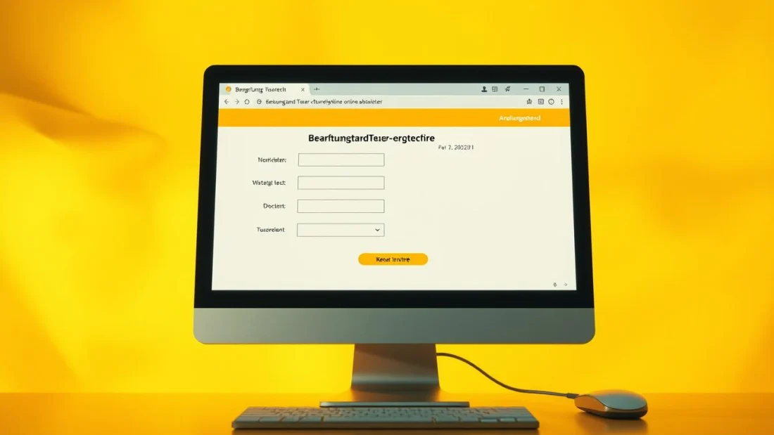 Bearbeitungsstand Steuererklärung online abfragen
