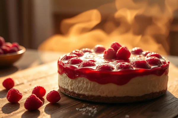 Himbeerkäsekuchen