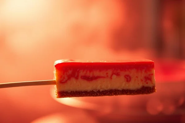 Käsekuchen am Stiel