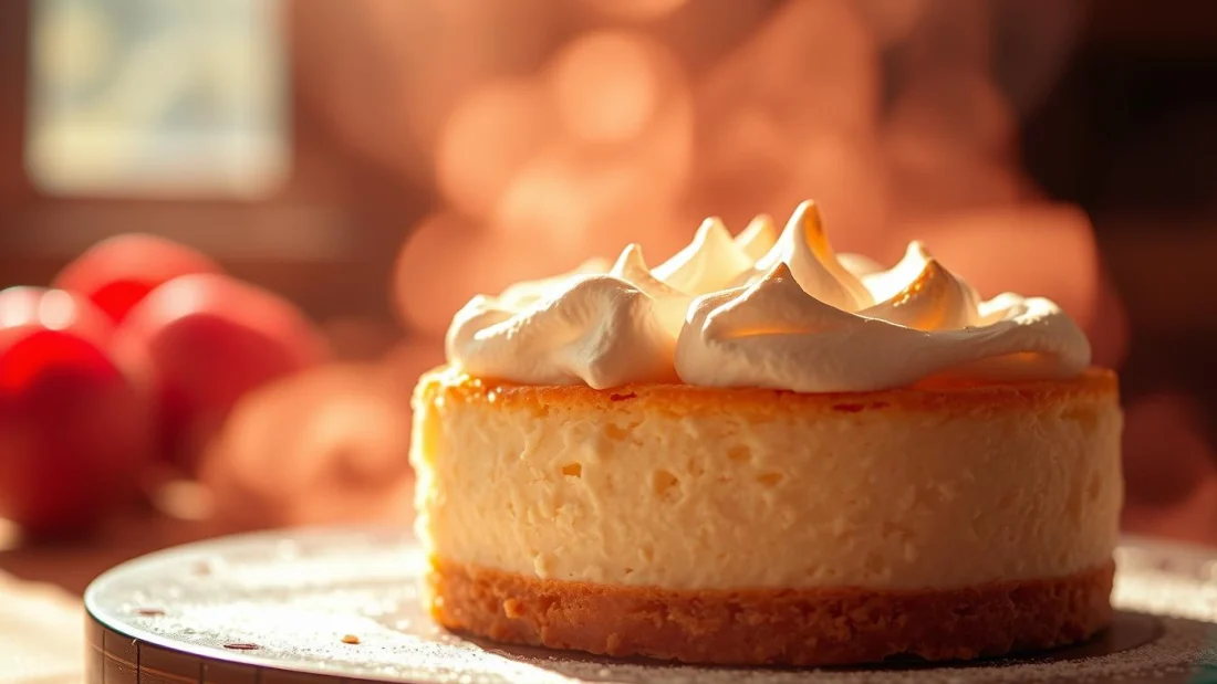 Käsekuchen mit Baiser