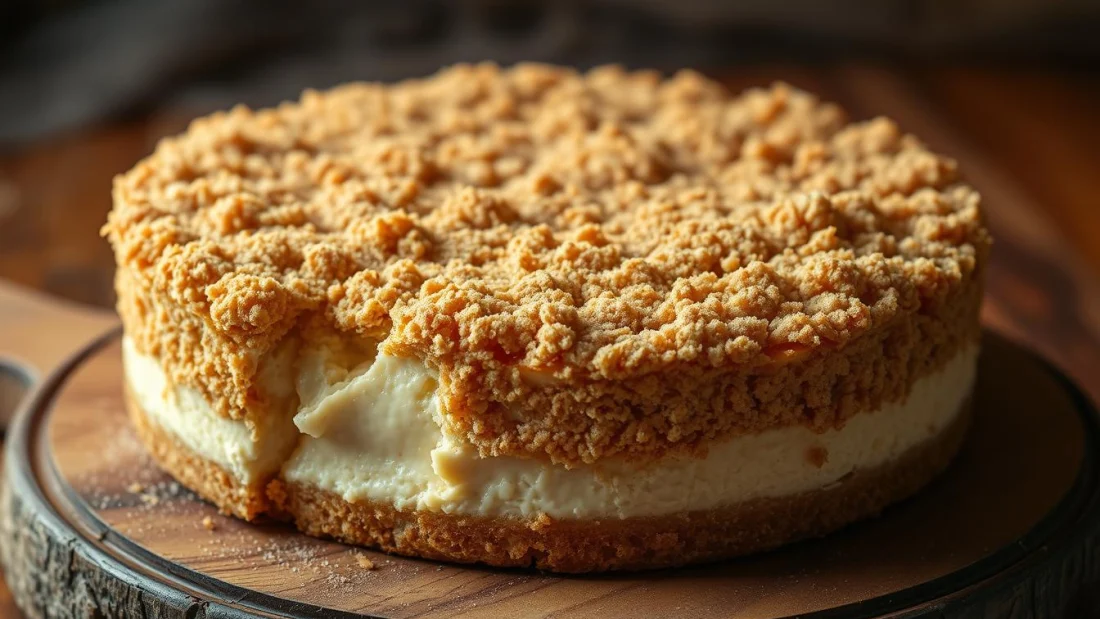 Käsekuchen mit Streusel