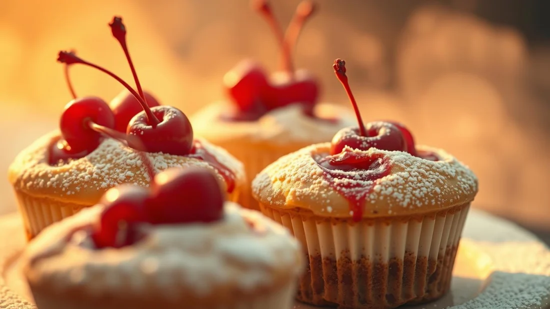 Leckere Käsekuchen Muffins ohne Boden