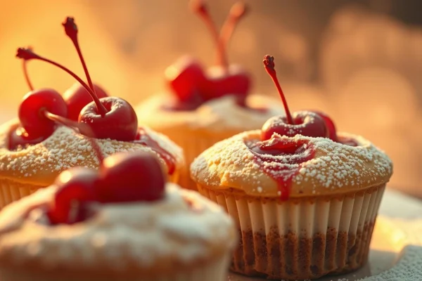 Leckere Käsekuchen Muffins ohne Boden