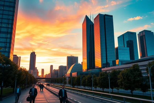 Lifestyle Karriere Frankfurt Skyline