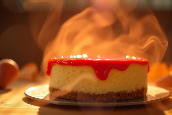 Omas Käsekuchen ohne Boden