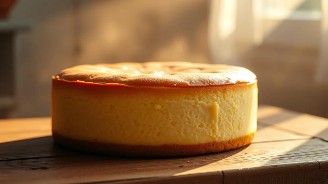 Traditioneller Käsekuchen