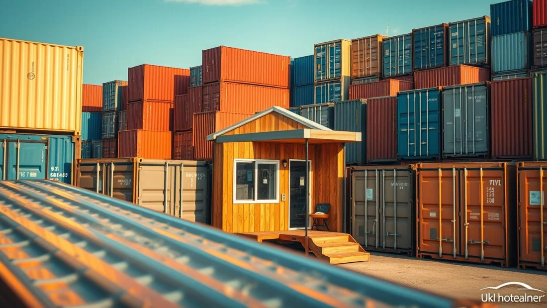 Verschiedene Containertypen für unterschiedliche Anwendungen