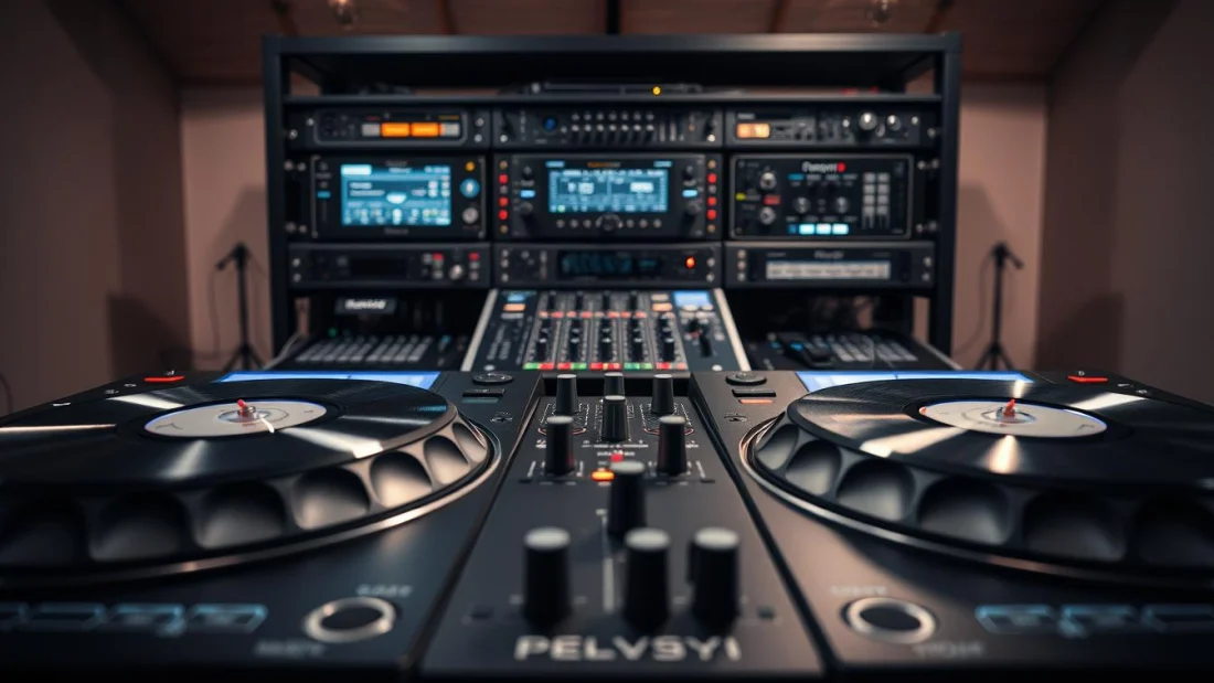 professionelles DJ Equipment