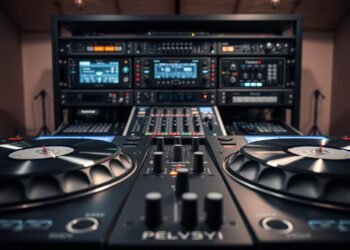 professionelles DJ Equipment